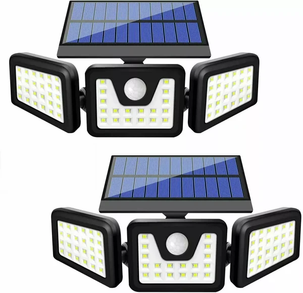 Waterproof Triple Solar LED with Motion Sensor - Howelo