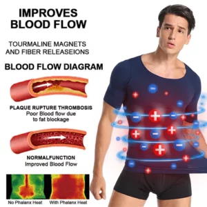 MANShape™ ion slimming and shaping undershirt