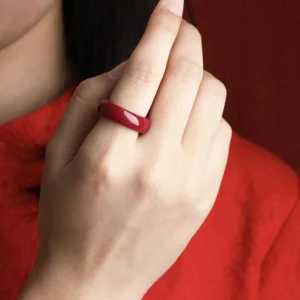 FengShui Cinnabar Ring