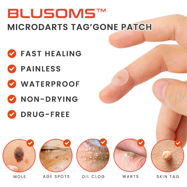 Blusoms™ MicroDarts TAG'Gone Patch - Howelo