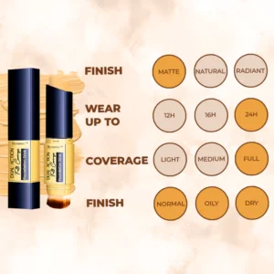 flysmus™ Dual Action Full Coverage Foundation Stick