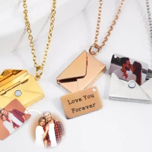 PERSONALIZED LOVE LETTER NECKLACE