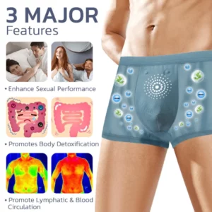 BLUESHOT™ Ice Silk Ion Tourmaline Magneter Enhance&Shaping Underkläder