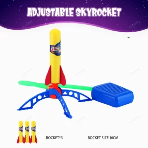 Kids Air Pressed Stomp Rocket Game- Toys & Hobbies