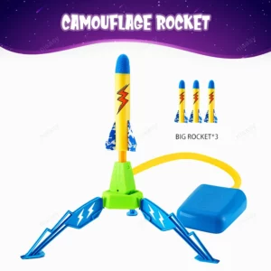 Kids Air Pressed Stomp Rocket Game- Toys & Hobbies