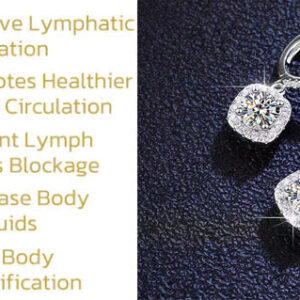 lymphatic activity hoop earrings