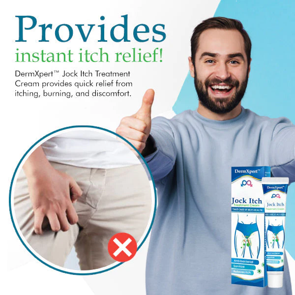 DermXpert™ Jock Itch Treatment Cream - Howelo