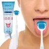 TONGUE CLEANER GEL WITH BRUSH TOUNGE CRAPPER