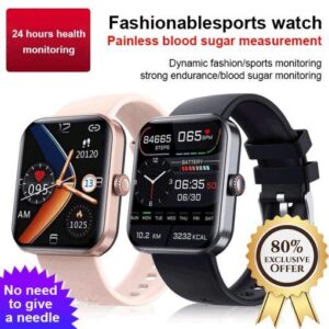 All day monitoring of heart rate and blood pressure Bluetooth fashion smartwatch