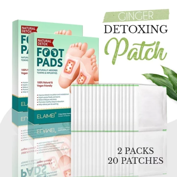 DETOXING GINGER FOOT PATCH