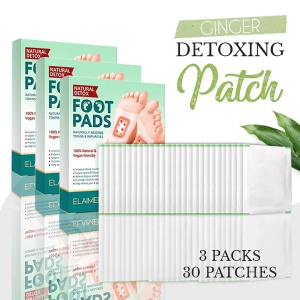 DETOXING GINGER FOOT PATCH