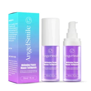 AngelSmile Whitening Purple Mousse Toothpaste