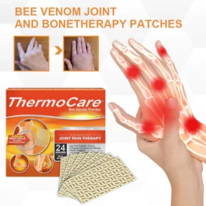 ThermoCare™ Bee Venom Joint and Bone Therapy Patch - Full Body Recovery