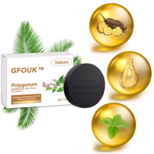 GFOUK™ Polygonum Multiflorum Hair Bran Oil Soap