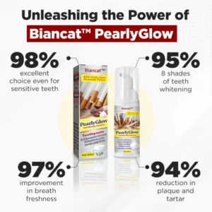 Biancat™ PearlyGlow Teeth Whitening Toothpaste