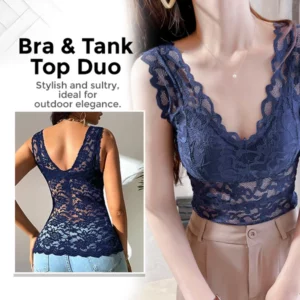 Biancat™ LymphVive Wireless Tank Top Lace Bra