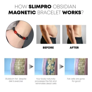 SlimPro Obsidian MagneticBracelet