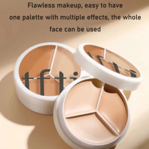 flysmus™ TIFITM 3-In-1 Contouring And Brighten Concealer Palette