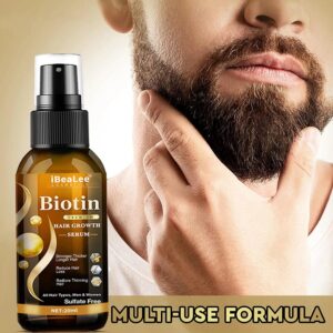 CaffeineGRO Hair & Beard Serum Spray