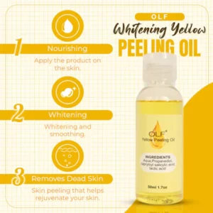 OLF™ Natural SpotsWhitening Yellow Peeling Oil (50ml, 1.7oz)