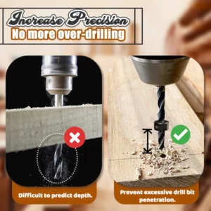 Drill Bit Limit Holder Ring Set