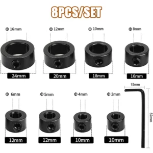 Drill Bit Limit Holder Ring Set