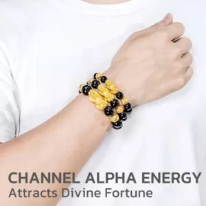 FengShui Pi Xiu Obsidian Bracelet