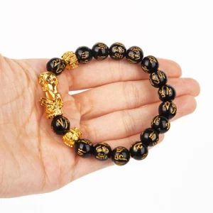 FengShui Pi Xiu Obsidian Bracelet