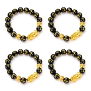 FengShui Pi Xiu Obsidian Bracelet