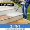 2-IN-1 HIGH PRESSURE WASHER