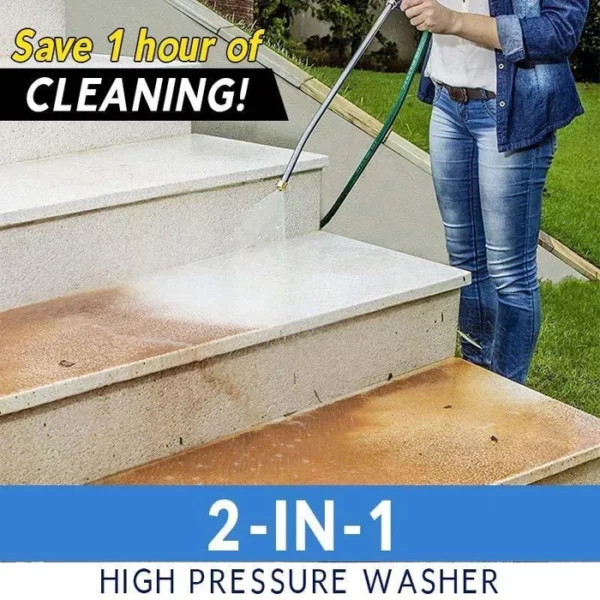 2-IN-1 HIGH PRESSURE WASHER