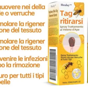 Healsy™ TagRecede Spray di trattamento al veleno d'ape