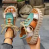 Women's Cutout Design Platform Sandals