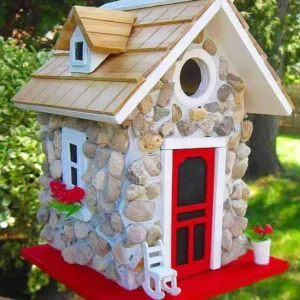 Stone Cottage Bird House