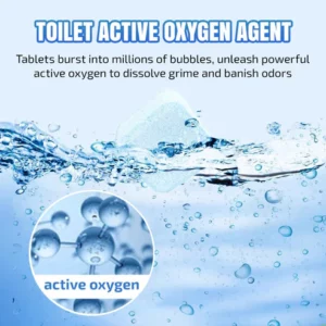 Lemon Scent Toilet Cleaning Effervescent Tablets