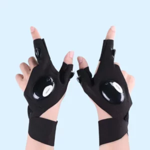 LED Flashlight Waterproof Gloves