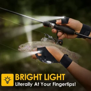 LED Flashlight Waterproof Gloves