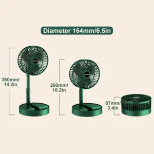 Mini Telescopic Folding Fan