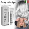 Long-lasting, non-damaging gray hair cream