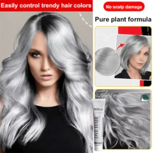 Long-lasting, non-damaging gray hair cream