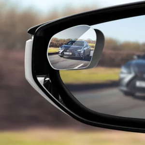 2PCS 360 Degree Adjustable Angle HD Glass Blind Spot Mirrors