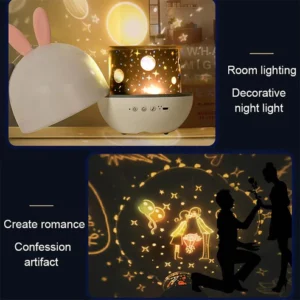 Children's Fun LED Nightlight Projector