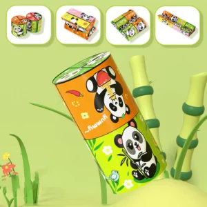 Creative Folding Panda Magic Cube Toy