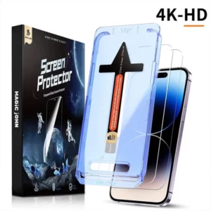 4K HD/Anti-Peeping Tempered Glass Screen Protector with Auto Dust-elimination Galaxy S Series