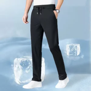 Men's Elastic Waist Pants, Stay Cool & Stylish!