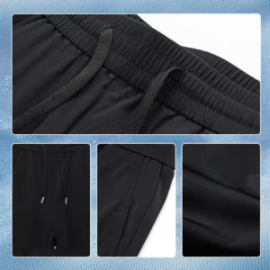 Men's Elastic Waist Pants, Stay Cool & Stylish!