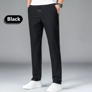 Men's Elastic Waist Pants, Stay Cool & Stylish!