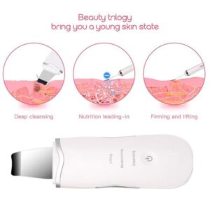 Ultrasonic Skin Scrubber Beauty Device