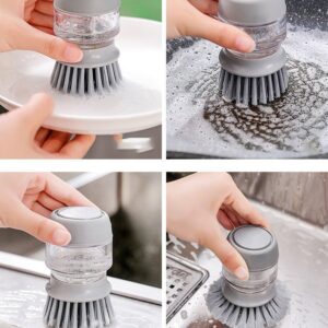 Multifunctional Pressing Cleaning Brush - Kitchen Gadgets