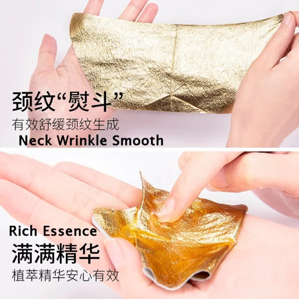 LuxiaSkins™️ Gold Firming Neck Mask